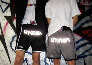 Mega Bangkok Reflex Shorts - Grey